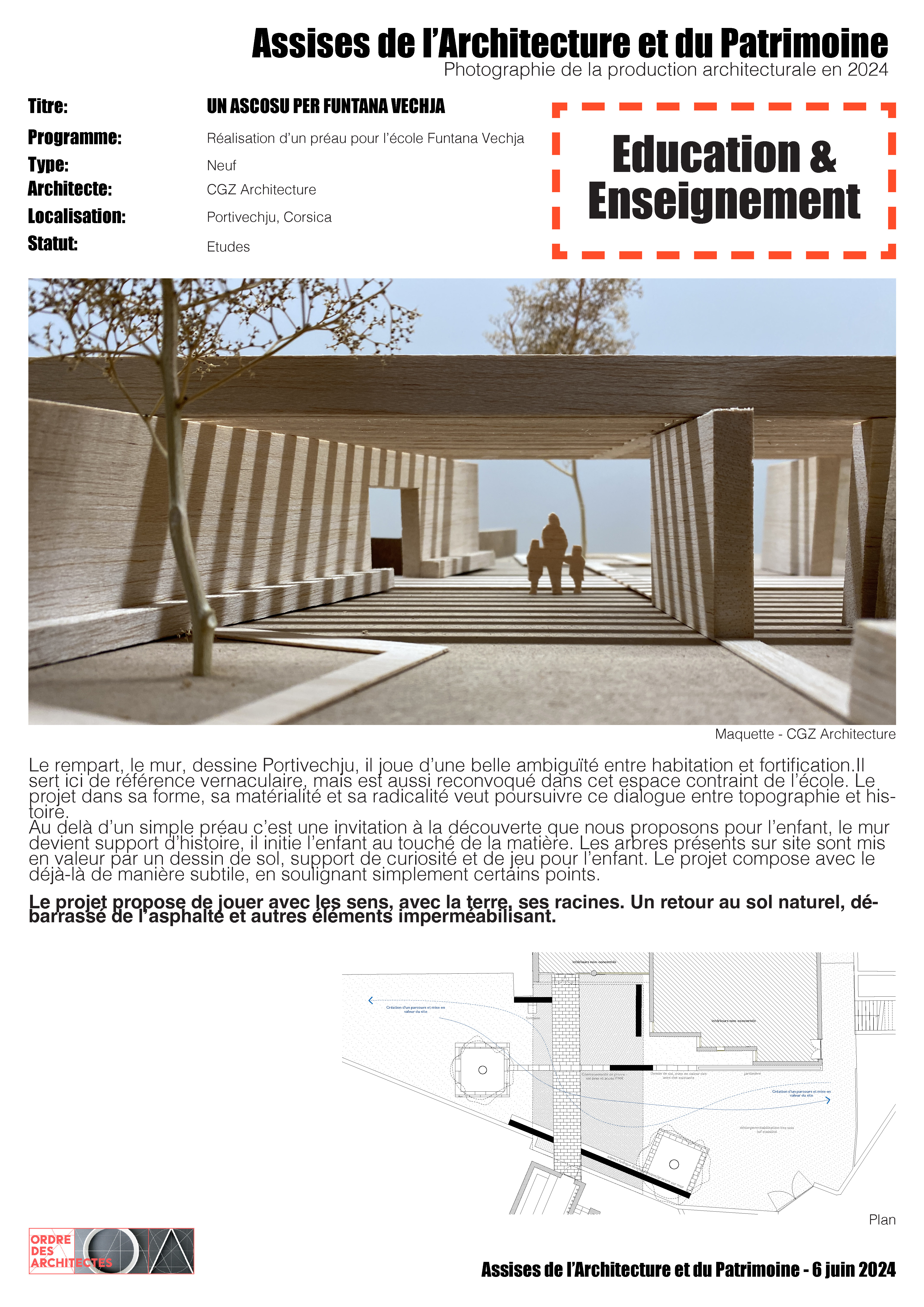 Un ascosu per funtana vechja - CGZ Architecture - Porto-Vecchio