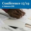 Conférence 17/19 à Valence