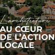 Dépliant L'architecture au coeur de l'action locale