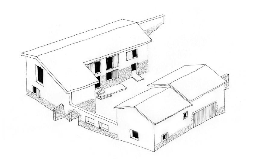 Croquis axonométrique du projet
