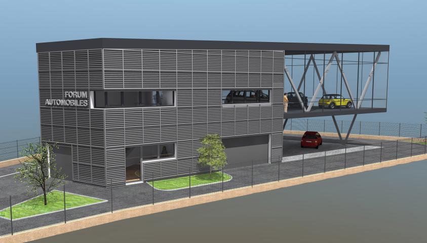 GARAGE ET SALLE EXPOSITION - EXTERIEUR 02