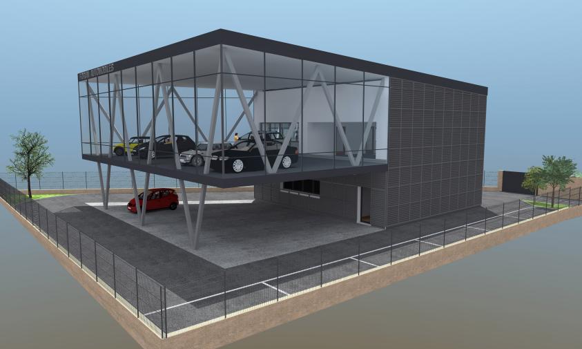 GARAGE ET SALLE EXPOSITION - EXTERIEUR 03
