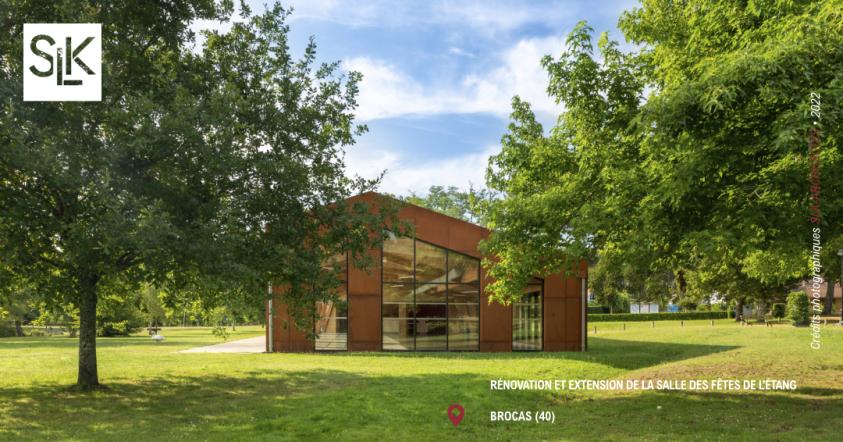 Salle des fêtes à Brocas (40) | SLK-ARCHITECTES