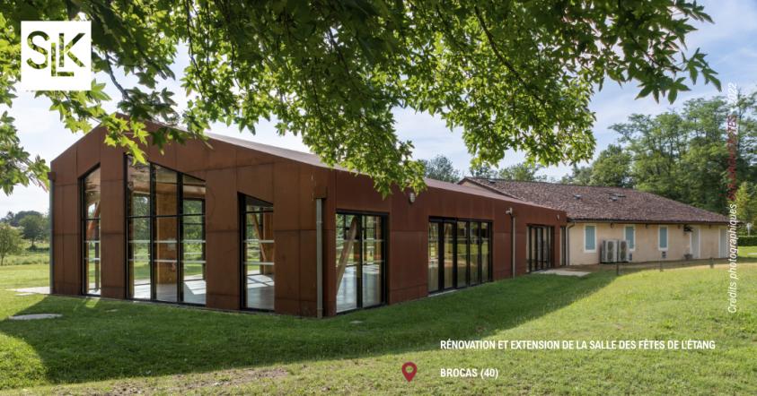Salle des fêtes à Brocas (40) | SLK-ARCHITECTES