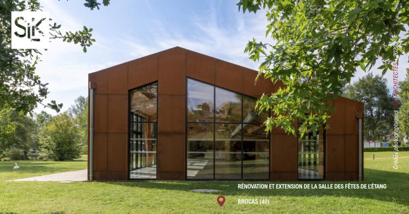 Salle des fêtes à Brocas (40) | SLK-ARCHITECTES