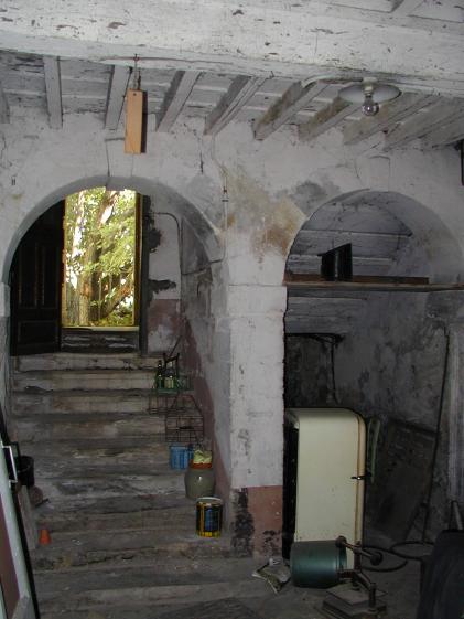 Hall et escalier - état des lieux