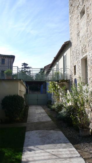 Accès extérieur et façade avant - après travaux