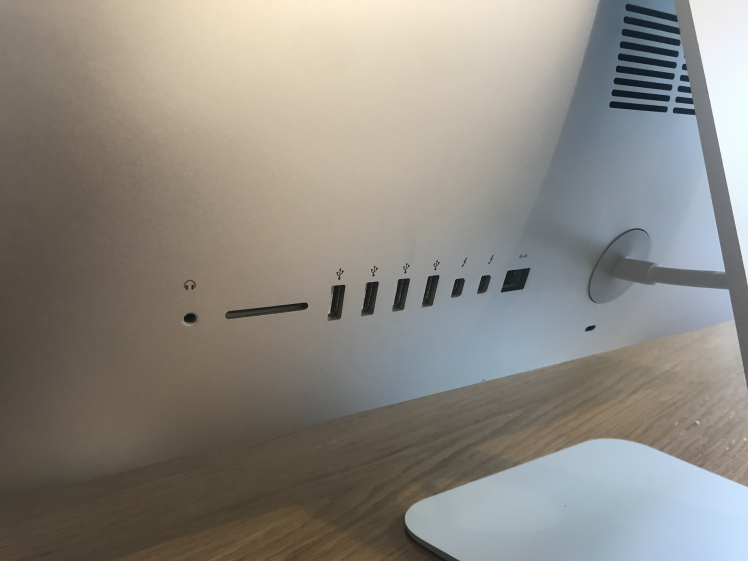 Vue connectique