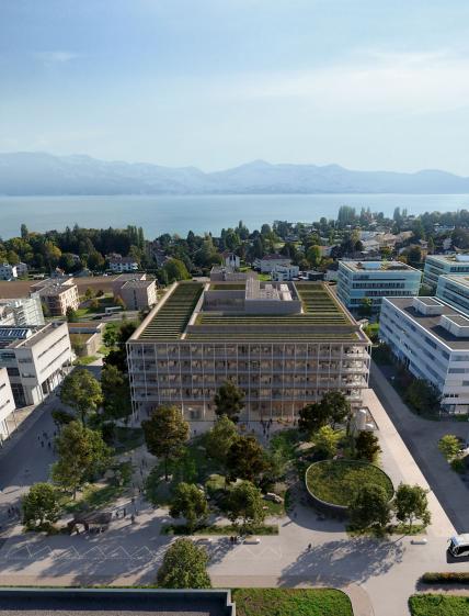 Advanced Science Building sur le Campus de l'EPFL (Suisse)