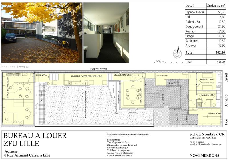 Plan des locaux