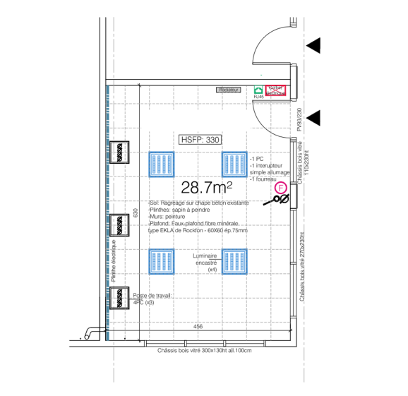 Plan Bureau disponible 