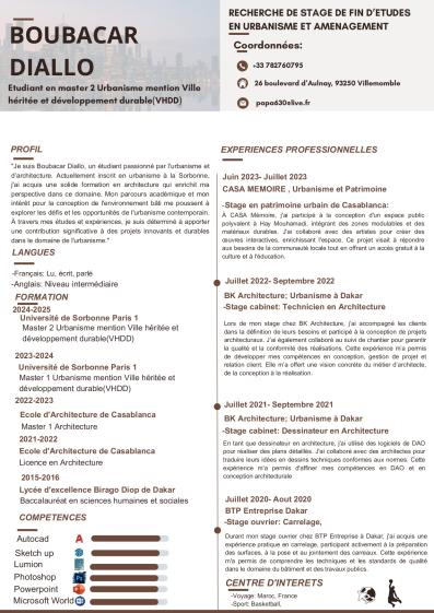 CV DIALLO BOUBACAR