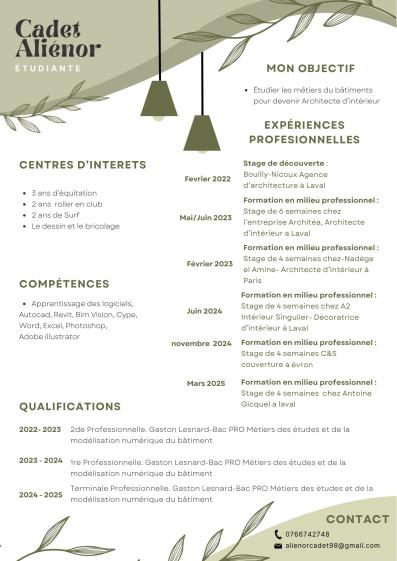 Mon Cv 