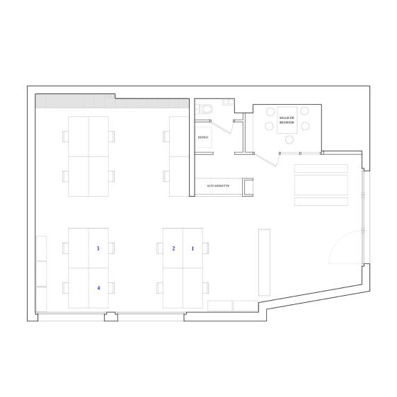 plan d'aménagement actuel (évolutif) 