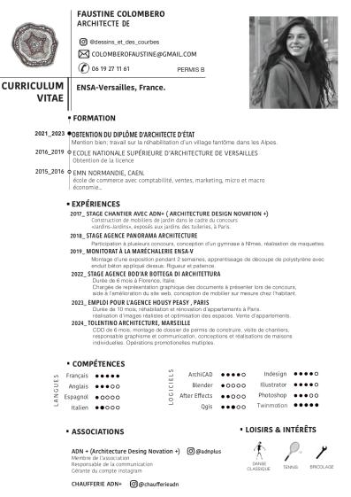 CV - expériences