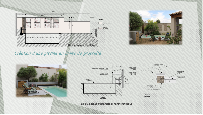 Création d'une piscine - Phase EXE