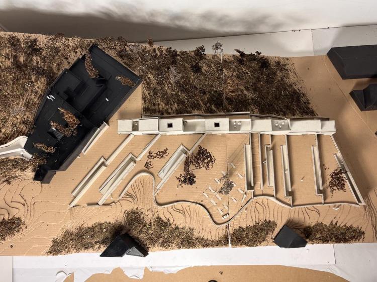 Projet Master 1 : "Nice est un ailleurs" - funérarium 