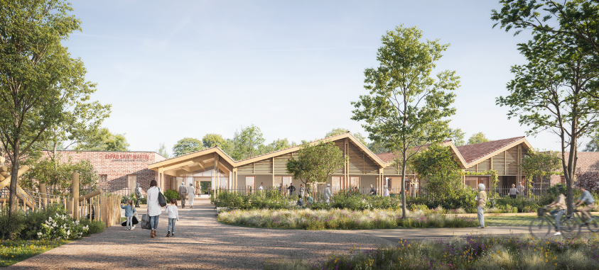 Perspective Ehpad Saint Martin à Sainte Livrade