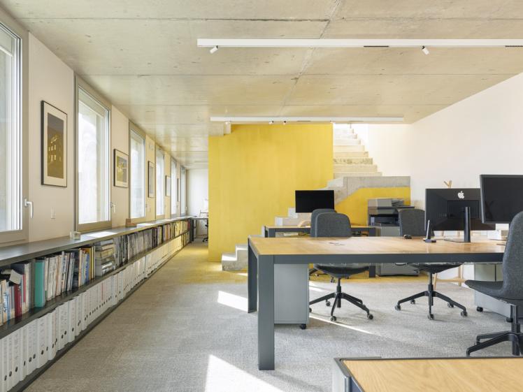 Intérieur agence S+M Architectes