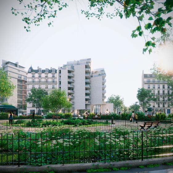 15 logements boulevard Voltaire, Paris XI - étude