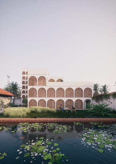 prieuré contemporain - projet à Kinshasa