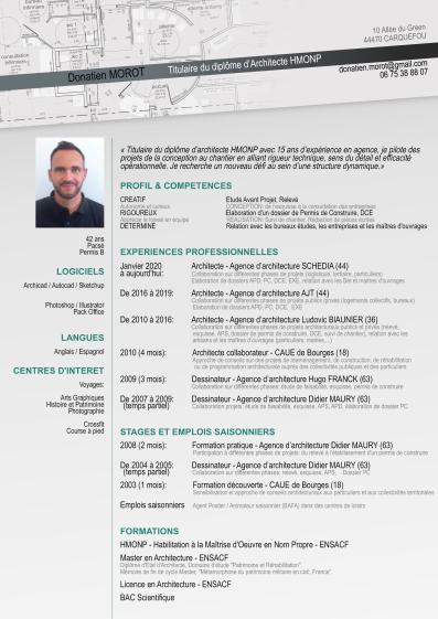 CV Donatien Morot