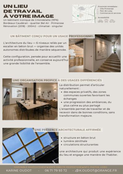 présentation récapitulative du bien