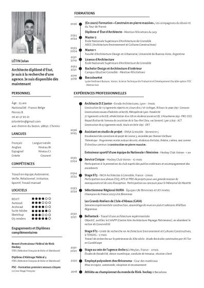 CV Jolan Letin 