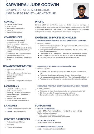 CV KJG