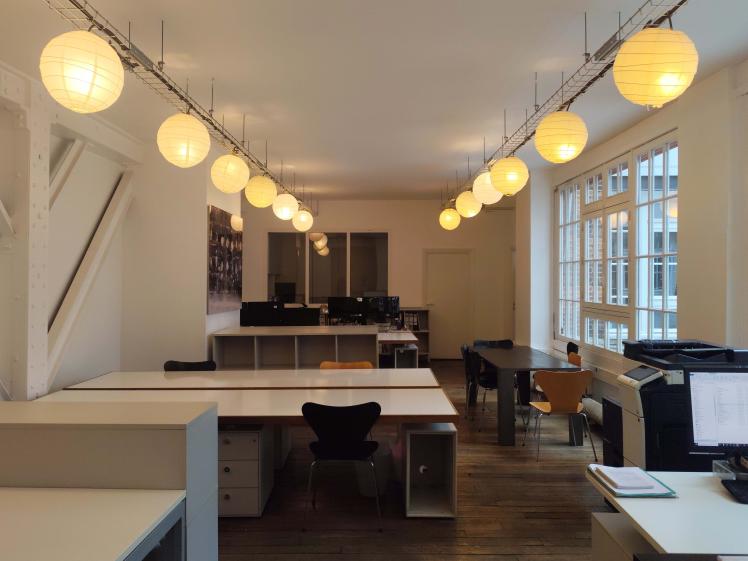 vue plateau de bureaux