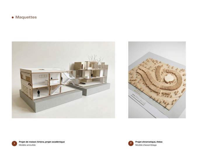 Maquettes