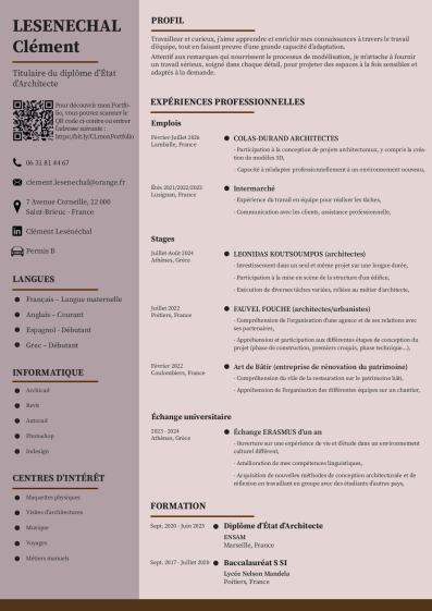 CV LESENECHAL CLEMENT
