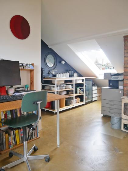 Co-working Pajol : coin Cuisine et Impression
