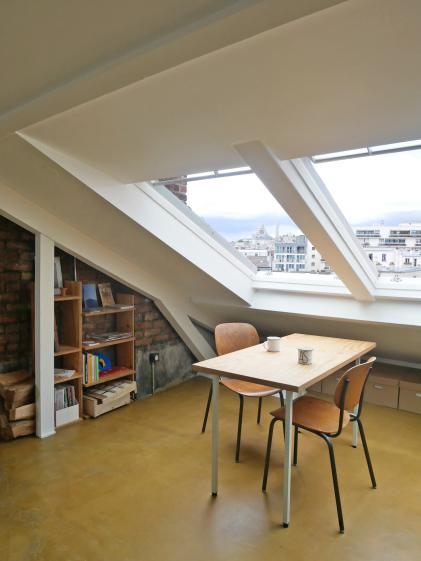 Co-working Pajol : Réunion à 2 avec vue sur le Sacré Coeur