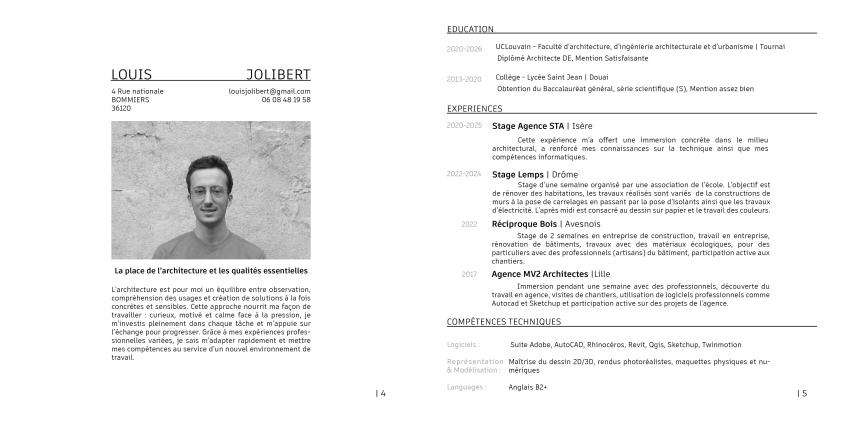 Portfolio : Présentation