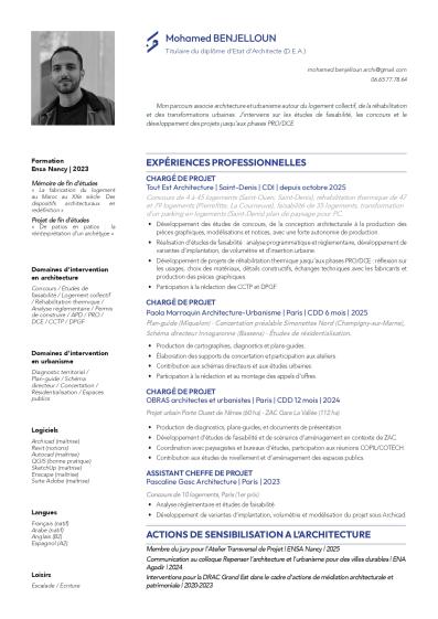 CV