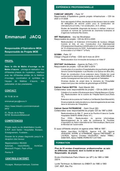 CV EJ