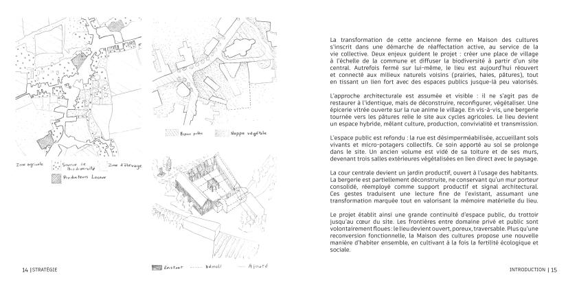 Projet : Maison des cultures Description
