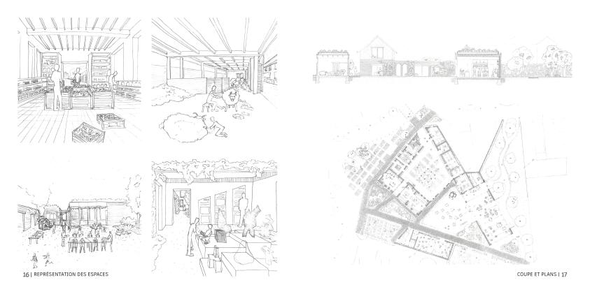 Projet : Maison des cultures Plans et perspectives