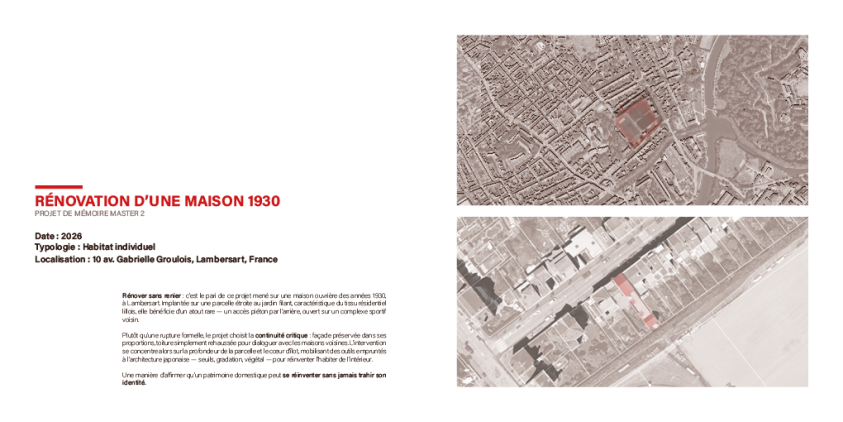 Master plan de projet