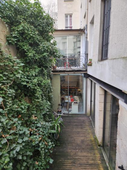 cours et terrasse