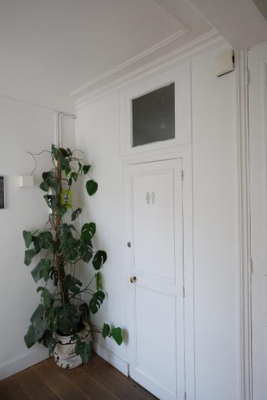 wc depuis l'entrée