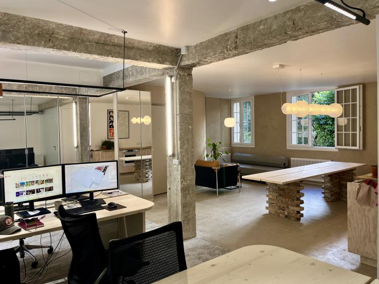 Vue espace de travail