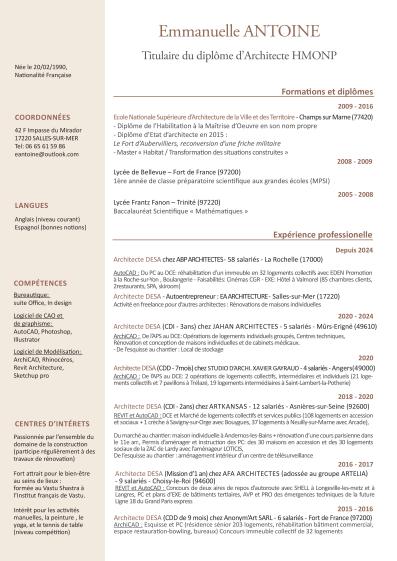 CV