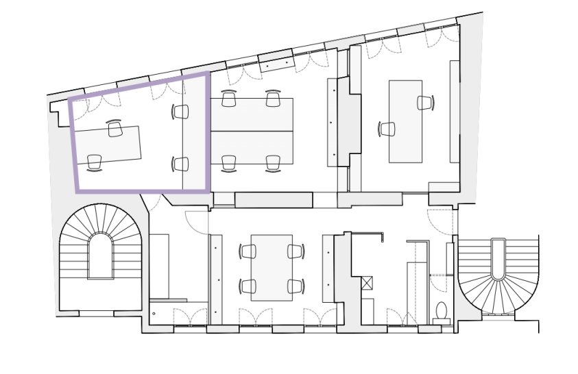 Plan des bureaux