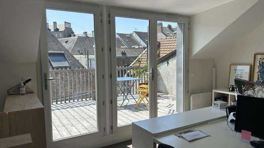 Terrasse commune
