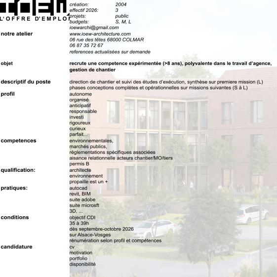 offre d'emploi en image