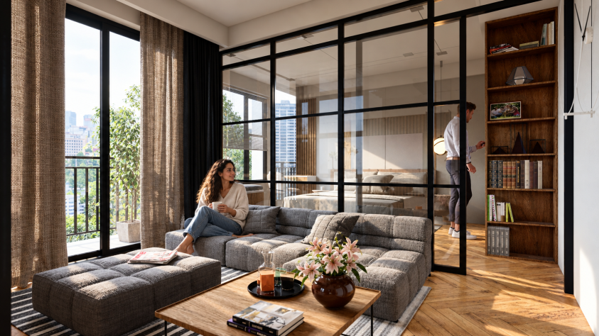 Paris 9e — aménagement intérieur d’un appartement