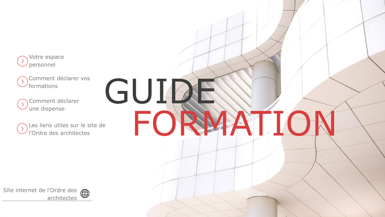 Guide formation Guide formation
