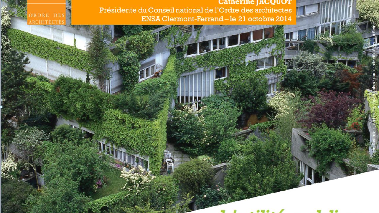 Couverture - ENSA Clermont 2014